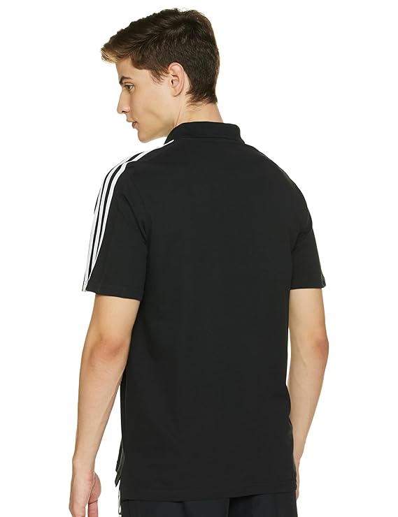 Adidas Men's Regular Fit T-Shirt (Black, S)